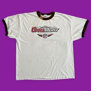 Y2K Coors Light Ringer Tee